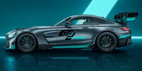 Mercedes AMG's Track Focused GT2 Pro Car full side view
