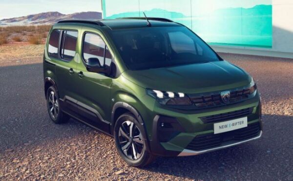 Peugeot's E Rifter Gets a Stylish Makeover full view
