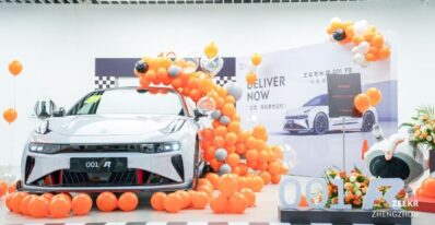 Zeekr's High Powered EV Made The 001 FR's First Delivery