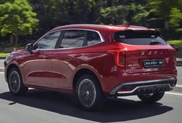 Haval Jolion HEV Hybrid Electric Vehicle side and rear view