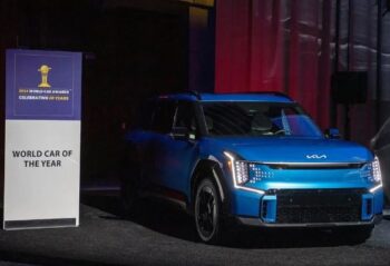 Kia EV9 Wins 2024 World Car of the Year Award at New York Motor Show