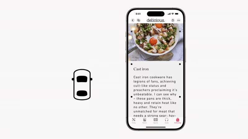 Apple’s New iPhone Feature Reduces Car Sickness With Animated Dots