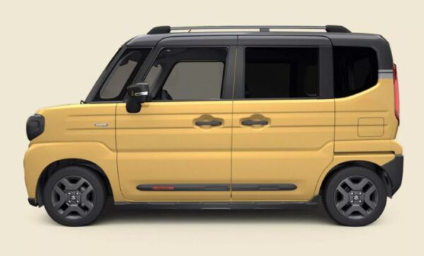 Suzuki Spacia Gear Redesigned Kei Car with Advanced Features & Rugged Styling full side view