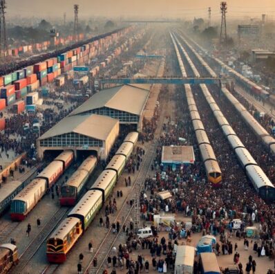 Rawalpindi Railways Buckle Under Pressure as Protests Block Roads