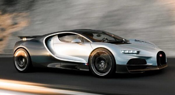 Exterior Front View of the Bugatti Tourbillon