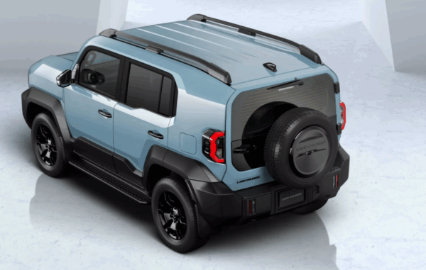 Toyota’s Baby Land Cruiser FJ Rear view