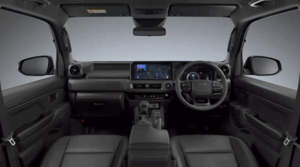 Toyota’s Baby Land Cruiser FJ front cabin interior view