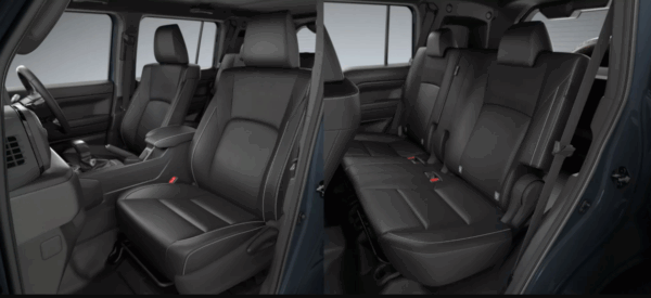 Toyota’s Baby Land Cruiser FJ interior seats view