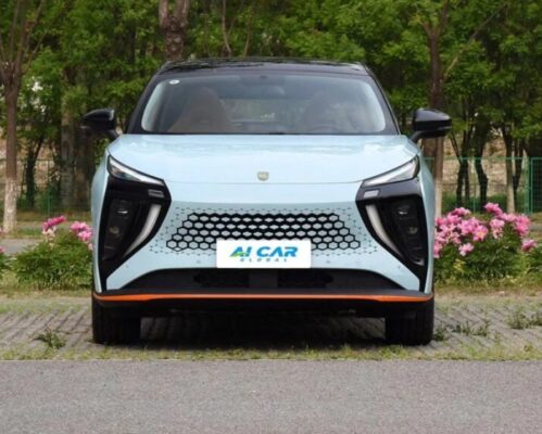 Forthing Friday Hybrid SUV full front view