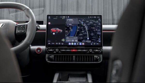 Hyundai Ioniq 3 electric instrument cluster design
