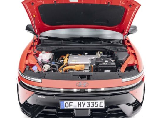 Hyundai Ioniq 3 electric under the hood