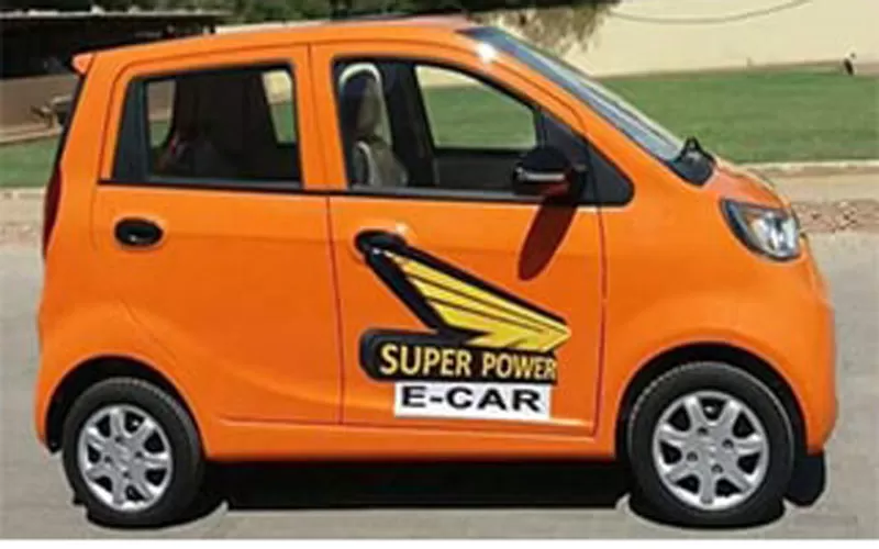 E car in Pakistan