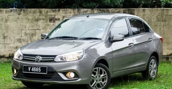 Proton Saga Real life full view