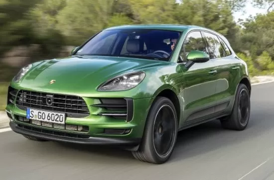 Porsche Macan 2020 Front View
