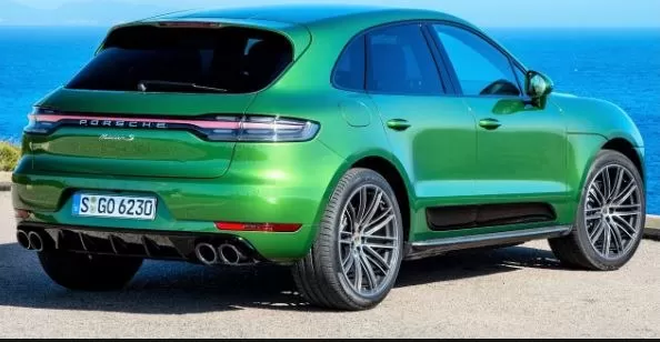 Porsche Macan 2020 Rear View