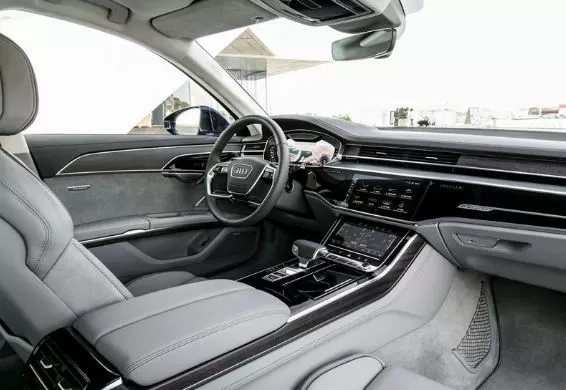 Audi A8 2020 front cabin full view