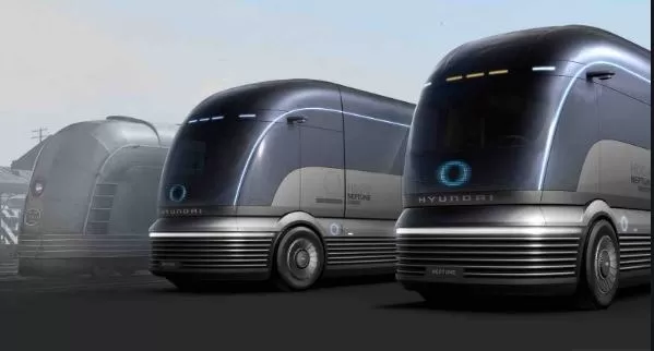 Zero Emission Semi Truck Concept by hyundai to take on Tesla