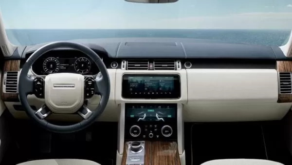 2020 Range Rover vogue interior front cabin