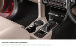 KIA Sportage SUV 4th Generation automatic transmission view