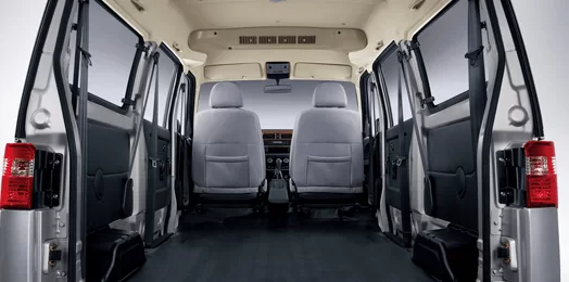 2020 Jinbei X30 interior cargo view