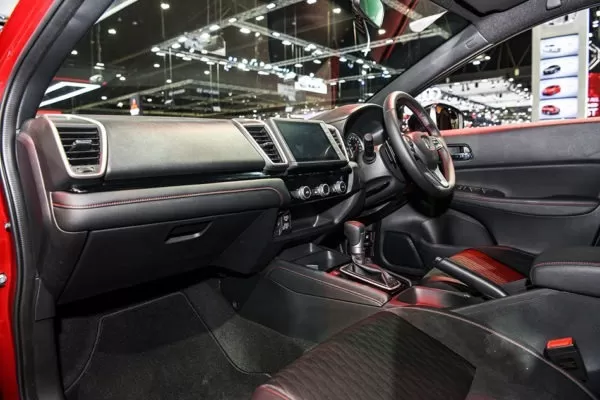 2020 honda city front cabin interior