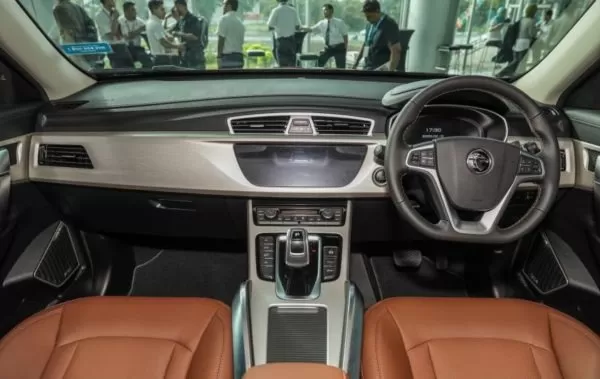2020 Proton X 70 front cabin interior view
