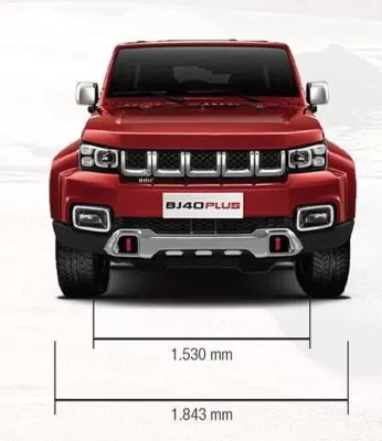 2020 BAIC BJ40 Plus Front View