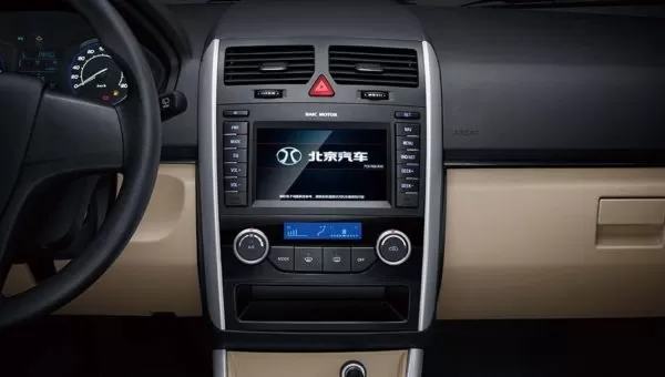 2020 BAIC D20 infotainment Screen