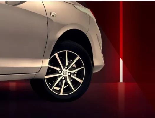 2020 Toyota Yaris alloy wheels