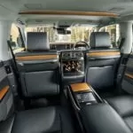 2020 Toyota Century Rear cabin view