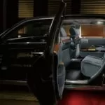 2020 Toyota Century Rear seats and entrance