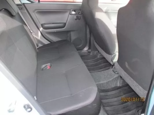 8th Generation Daihatus Mira rear seats