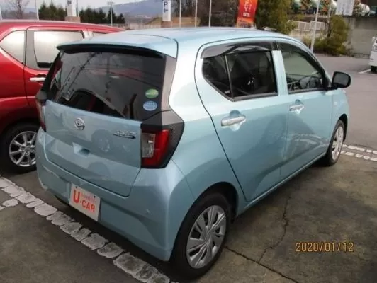 8th Generation Daihatus Mira rear view 2