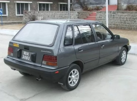 Suzuki Khyber side rear view