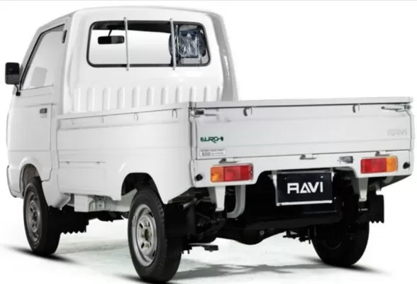 Suzuki Ravi Rear and Side View