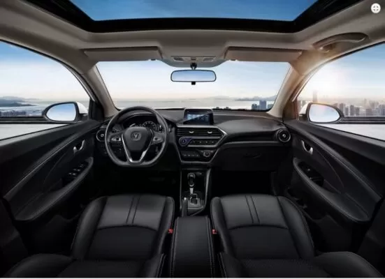 changan Alsvin 3rd Generation full front cabin interior view