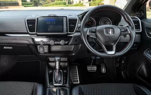 7th Generation Honda City interior view