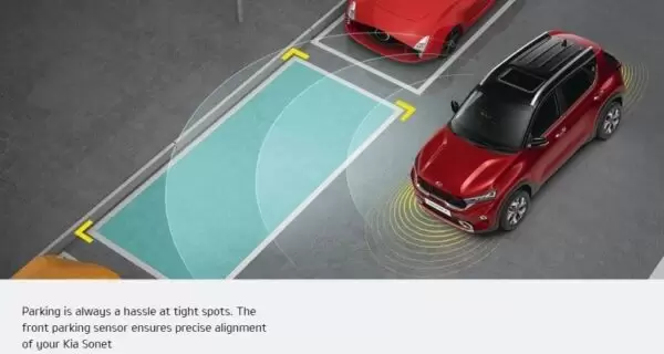 1st Generation Kia sonet front parking sensors