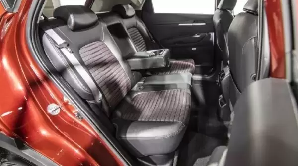 1st Generation Kia sonet rear seats view