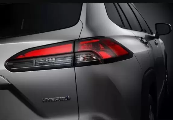 1st Generation Toyota Corolla cross tail light view