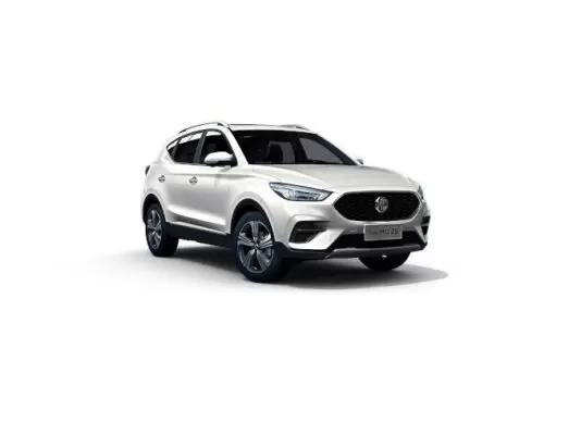 1st generation MG ZS front view White