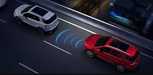 1st Generation Changan CS55 SUV pre warning assistant breaking