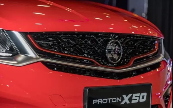 1st Generation Proton X50 SUV front grille