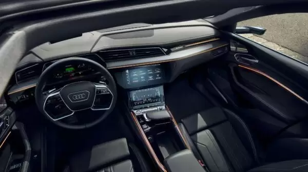 1st generation Audi E tron Electric SUV beautiful quality interior