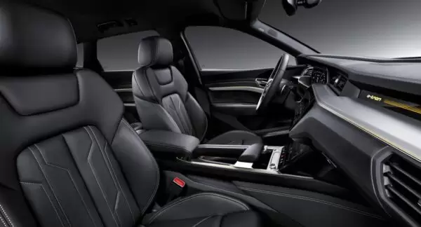 1st generation Audi E tron Electric SUV front seats