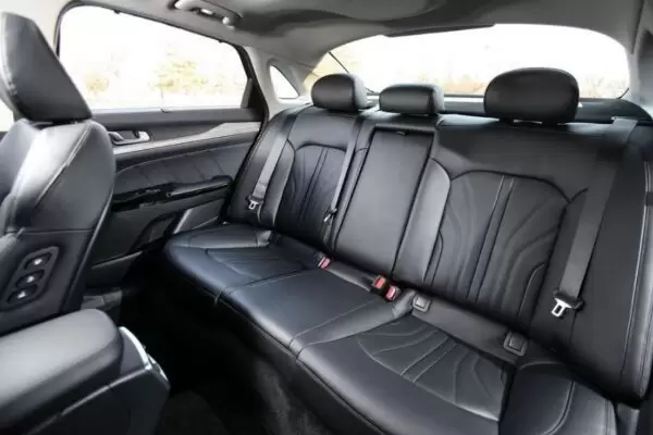 5th Generation KIA optima Sedan Rear seats view