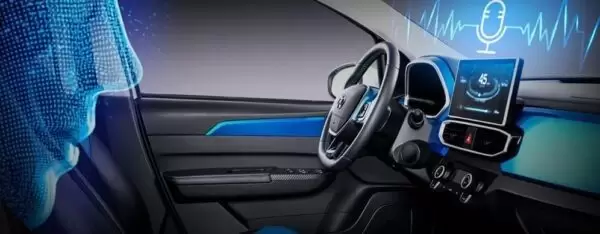 1st Generation BAIC EC3 EV hatchback intelligent voice recoginition