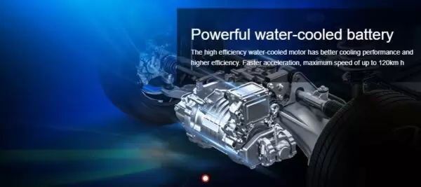 1st Generation BAIC EC3 EV hatchback water cooled battery