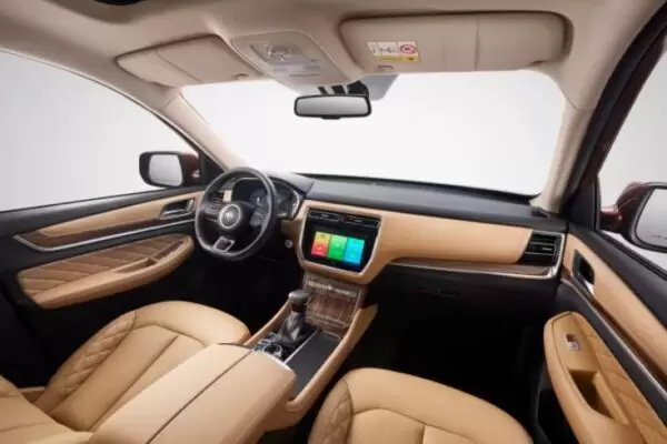 1st Generation MG RX8 SUV front cabin full interior view