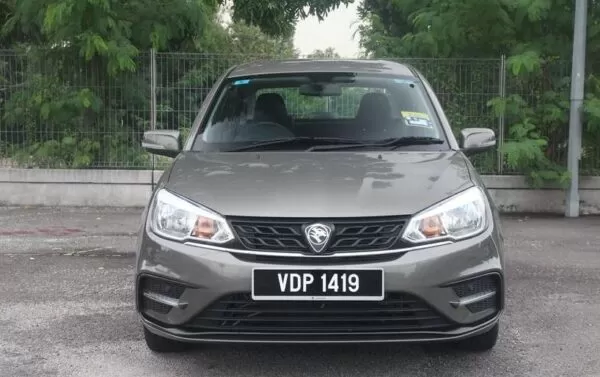 3rd Generation Proton Saga Sedan front view